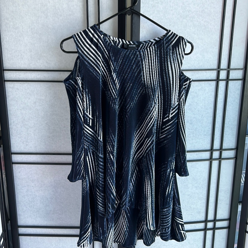 Alfani Cold Shoulder Blouse